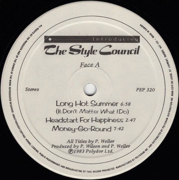 Style Council, The - Introducing The Style Council - 1983