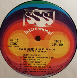 Peggy Scott & Jo Jo Benson - Lover's Heaven - 1969