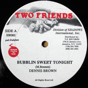 Dennis Brown - Bubblin Sweet Tonight