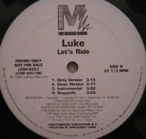 Da Real One / Luke - U Like Pina Colada / Let's Ride - 1997