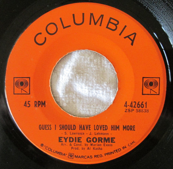 Eydie Gormé - Blame It On The Bossa Nova / Guess I Should Have Loved Him More