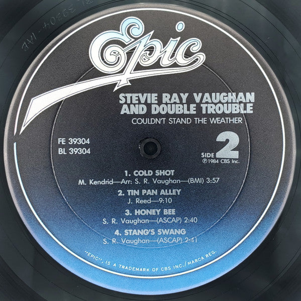 Stevie Ray Vaughan & Double Trouble - Couldn't Stand The Weather - 1984