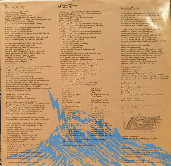 Laurie Anderson - Mister Heartbreak - 1984