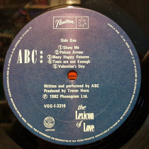 ABC - The Lexicon Of Love - 1982