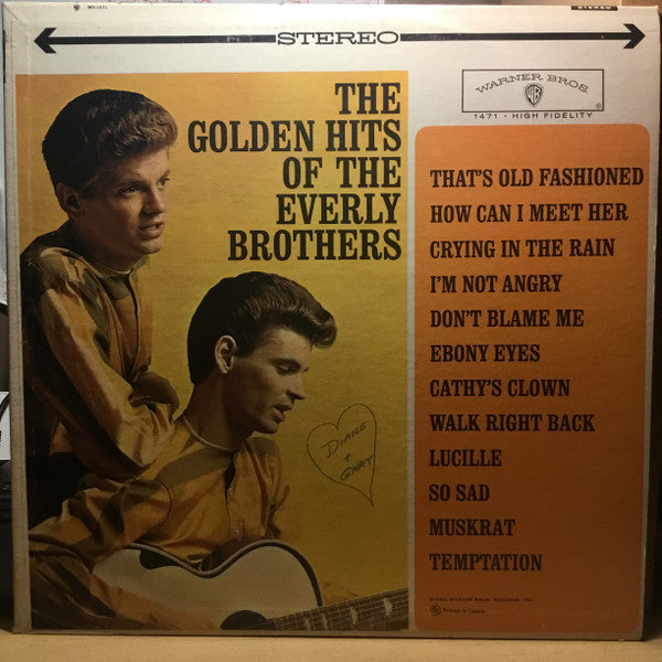 Everly Brothers - The Golden Hits Of - 1962