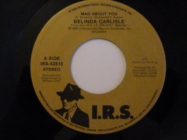 Belinda Carlisle - Mad About You - 1986