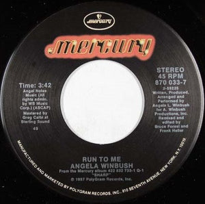 Angela Winbush - Run To Me - 1987