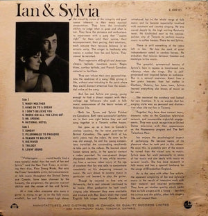 Ian & Sylvia - Lovin' Sound Vinyl Record