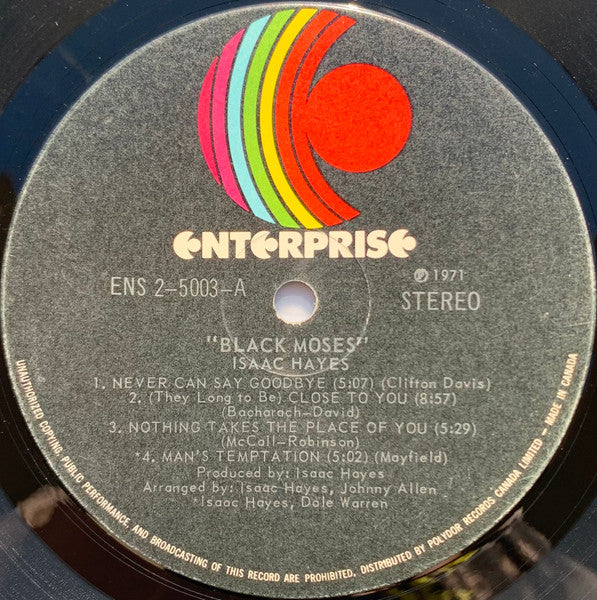 Isaac Hayes - Black Moses - 1971