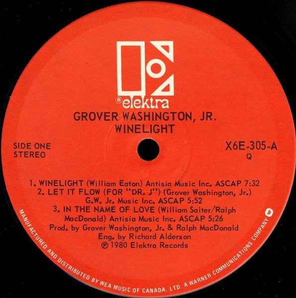 Grover Washington, Jr. - Winelight - 1980