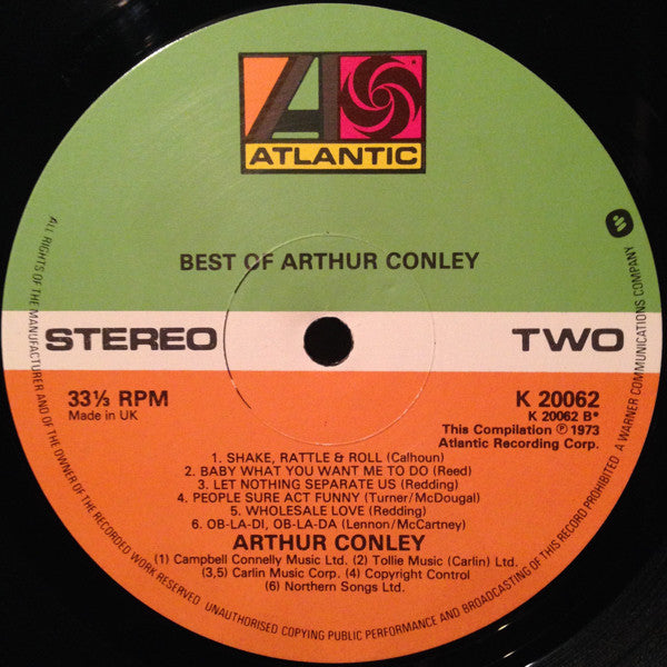 Arthur Conley - Best Of Arthur Conley - 1981