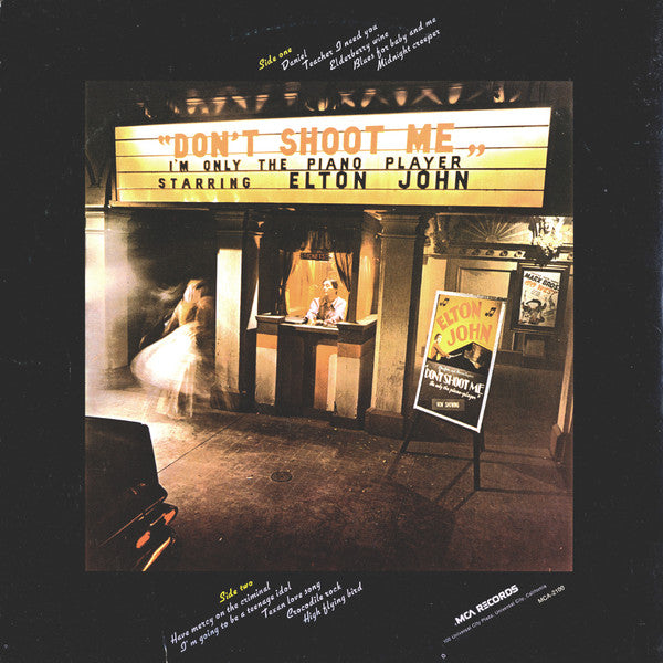 Elton John - Don't Shoot Me I'm Only The Piano Player - 1973
