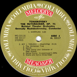 Pyotr Ilyich Tchaikovsky, Bolshoi Theatre Orchestra, Gennadi Rozhdestvensky - The Nutcracker (Complete) - 1974
