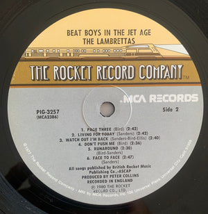 Lambrettas, The - Beat Boys In The Jet Age - 1980