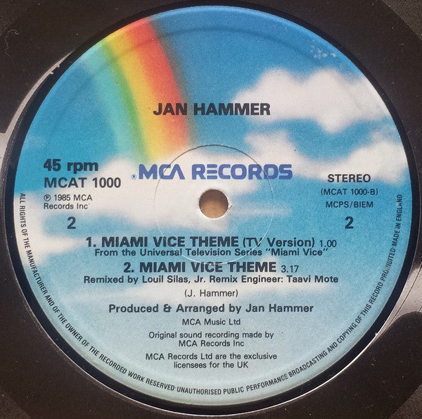Jan Hammer - Miami Vice Theme - 1985