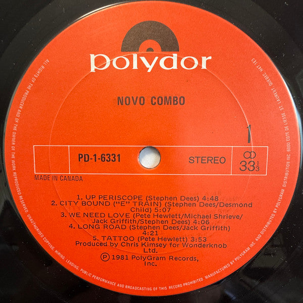 Novo Combo - Novo Combo