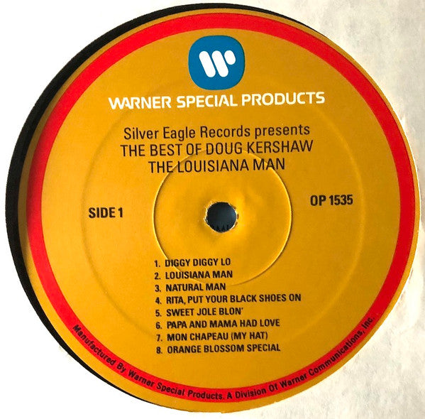 Doug Kershaw - The Best of Doug Kershaw The Louisiana Man - 1984