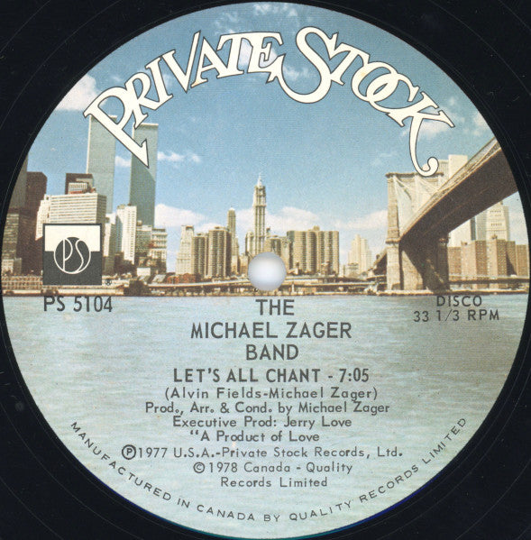 Michael Zager Band, The - Let's All Chant / Love Express - 1978