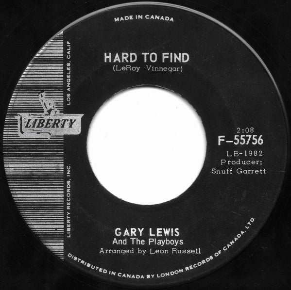 Gary Lewis And The Playboys - This Diamond Ring Vinyl Record