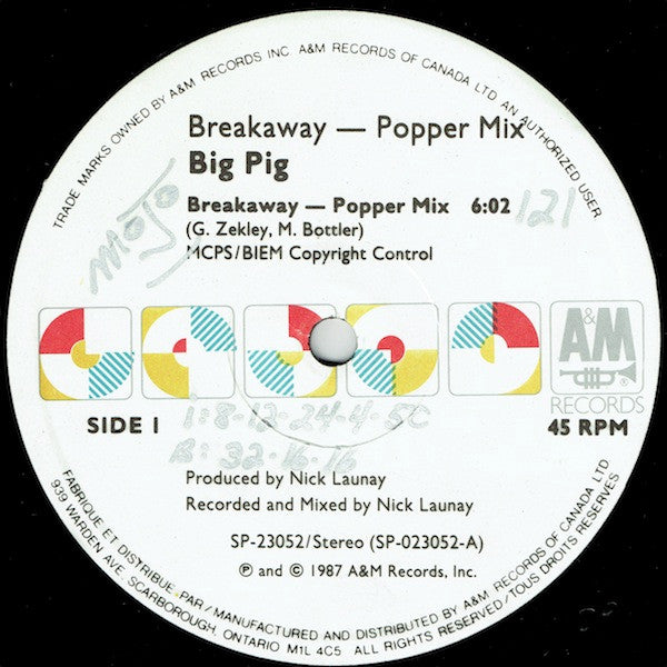 Big Pig - Breakaway - 1987