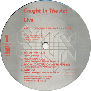 Styx - Caught In The Act Live - 1984