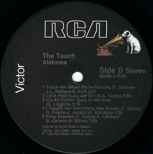 Alabama - The Touch - 1986