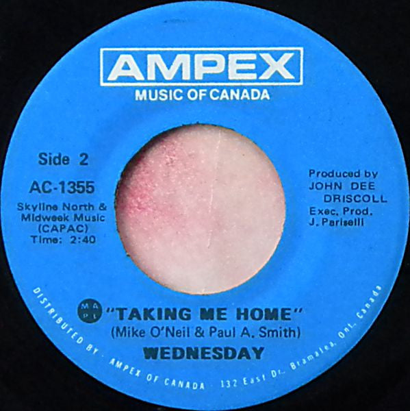 Wednesday (3) - Teen Angel / Taking Me Home