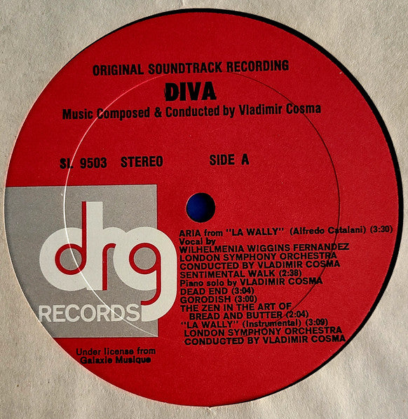 Vladimir Cosma - Diva (Original Soundtrack Recording) - 1982