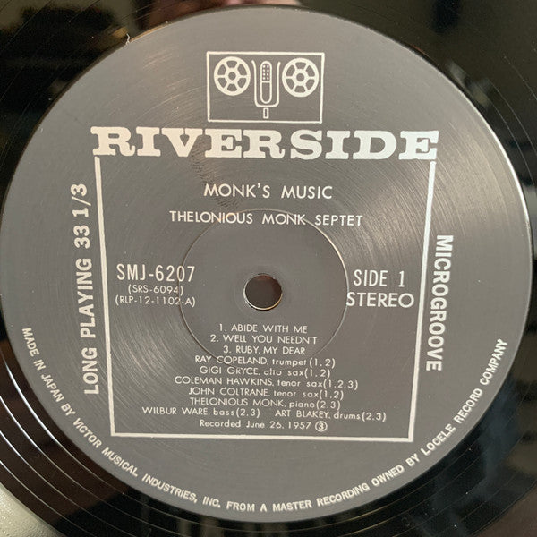 Thelonious Monk Septet - Monk's Music