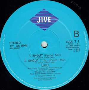 Lulu - Shout 1986 - Quarantunes