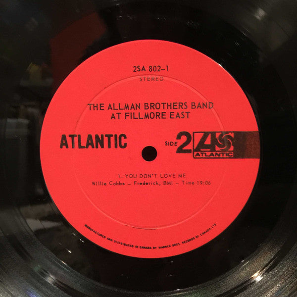 Allman Brothers Band, The - The Allman Brothers Band At Fillmore East - 1971