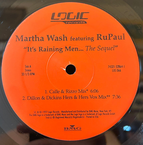 Martha Wash featuring RuPaul - It's Raining Men... The Sequel - 1997