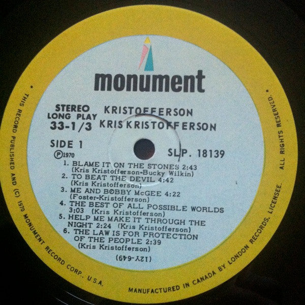 Kris Kristofferson - Kristofferson