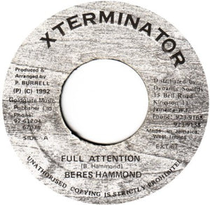Beres Hammond - Full Attention - 2000