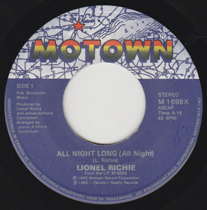 Lionel Richie - All Night Long (All Night)