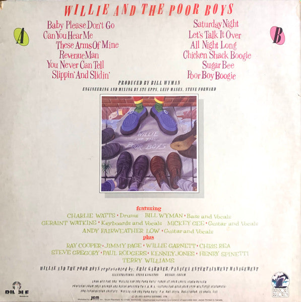 Willie And The Poor Boys - Willie And The Poor Boys - 1985