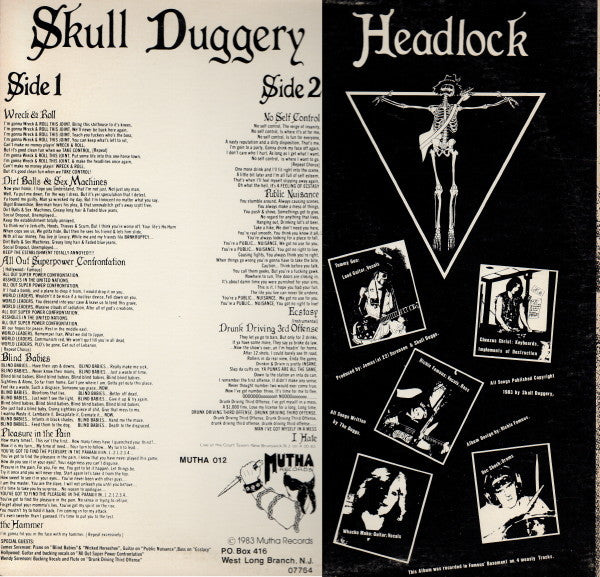 Skull Duggery (2) - Headlock