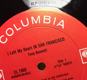 Tony Bennett - I Left My Heart In San Francisco - 1962