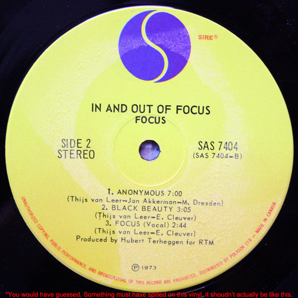 Focus - In And Out Of Focus - 1973