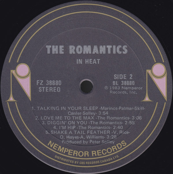 Romantics, The - In Heat - 1983