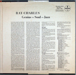 Ray Charles - Genius + Soul = Jazz Vinyl Record