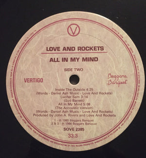 Love And Rockets - All In My Mind - 1987