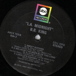 B.B. King - L.A. Midnight - 1972
