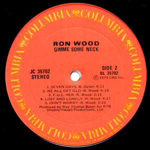 Ron Wood - Gimme Some Neck - 1979