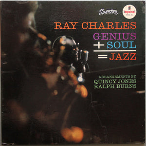 Ray Charles - Genius + Soul = Jazz Vinyl Record