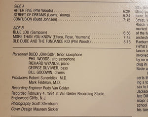 Budd Johnson / Phil Woods -  The Ole Dude & The Fundance Kid Vinyl Record