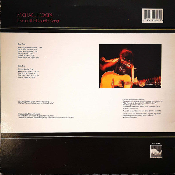 Michael Hedges - Live On The Double Planet - 1987