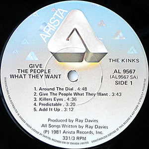 Kinks, The - Give The People What They Want - 1981