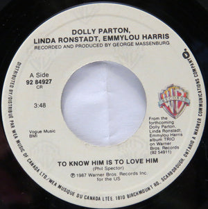 Dolly Parton - To Know Him Is To Love Him
