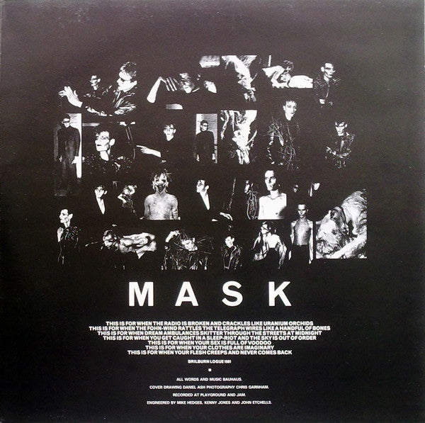 Bauhaus - Mask - 1981